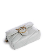 Afbeelding in Gallery-weergave laden, Pinko LOVE PUFF BABY CL SHEEP NAPPA GRIGIO PERLA - ANTIQUE GOLD
