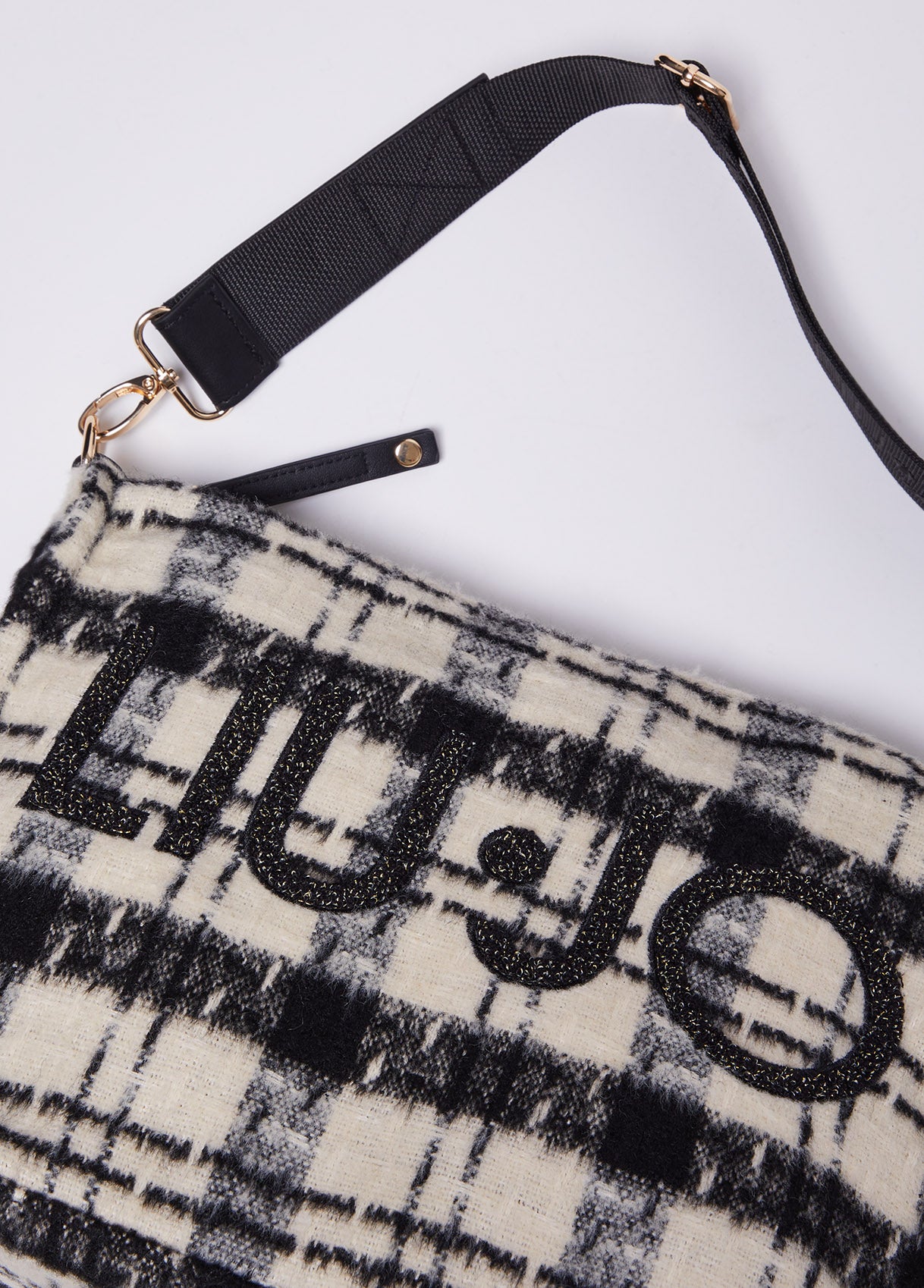 Liu jo crossover FELTRO STAMPA check black