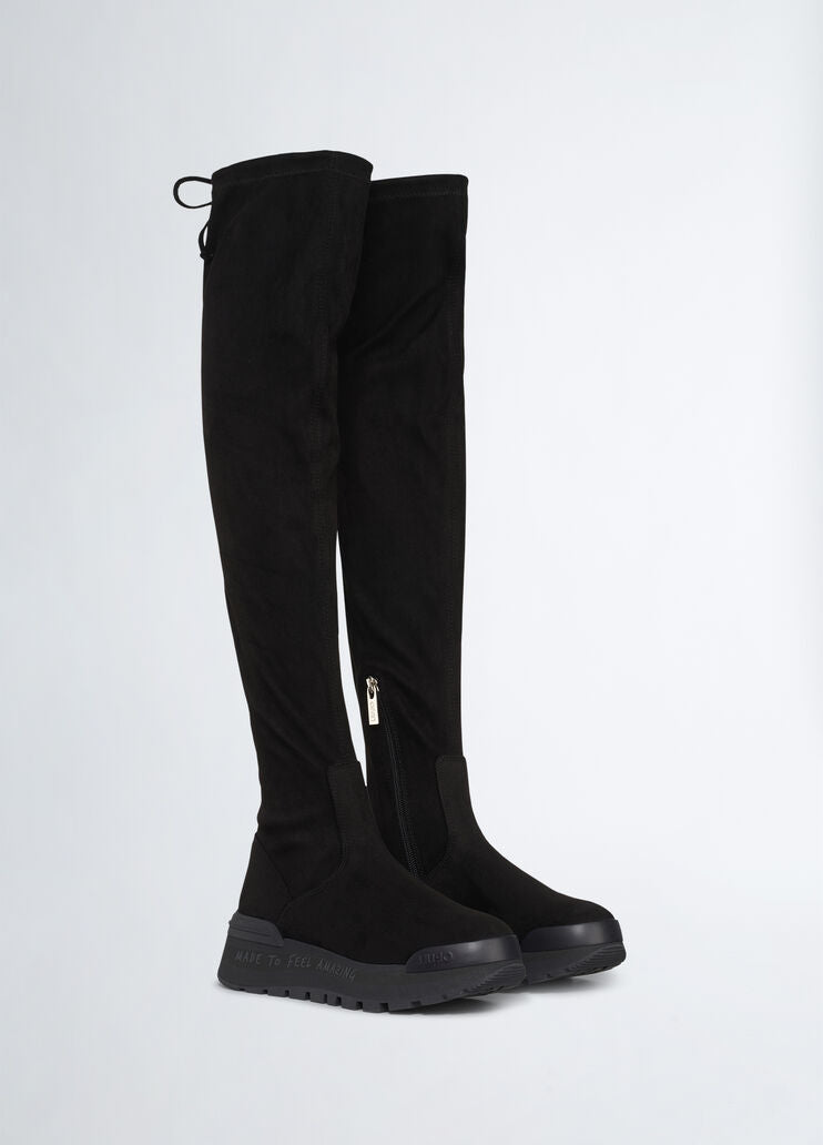 Liu Jo sneaker AMAZING 06 - BOOT MICROFIBER STRETCH BLACK