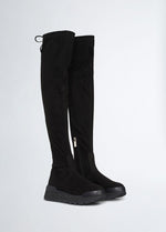 Afbeelding in Gallery-weergave laden, Liu Jo sneaker AMAZING 06 - BOOT MICROFIBER STRETCH BLACK
