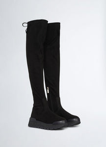 Liu Jo sneaker AMAZING 06 - BOOT MICROFIBER STRETCH BLACK