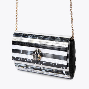 Kurt Geiger Party Eagle Clutch E-Blk/White-Others
