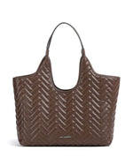 Afbeelding in Gallery-weergave laden, Karl Lagerfeld  BRICK MD TOTE DARK FRIAR BROWN
