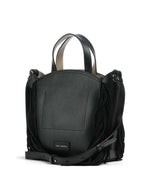Afbeelding in Gallery-weergave laden, Karl Lagerfeld  CIRCLE SM ZIP TOTE FRINGES BLACK-NICKEL
