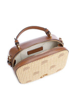 Afbeelding in Gallery-weergave laden, Karl Lagerfeld K/Autograph SM TPH CB Raffia Natural-Tan
