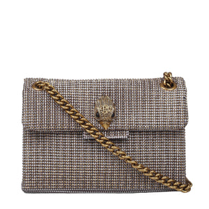 Kurt Geiger 690-FABRIC MINI KENSINGTON V-BEIGE-FABRI