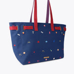Afbeelding in Gallery-weergave laden, Kurt Geiger Sloane Shopper Blue/Dark Canvas
