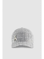Afbeelding in Gallery-weergave laden, Patrizia Pepe Cap/ Hat Gray Tweed
