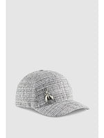 Afbeelding in Gallery-weergave laden, Patrizia Pepe Cap/ Hat Gray Tweed
