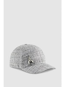 Patrizia Pepe Cap/ Hat Gray Tweed