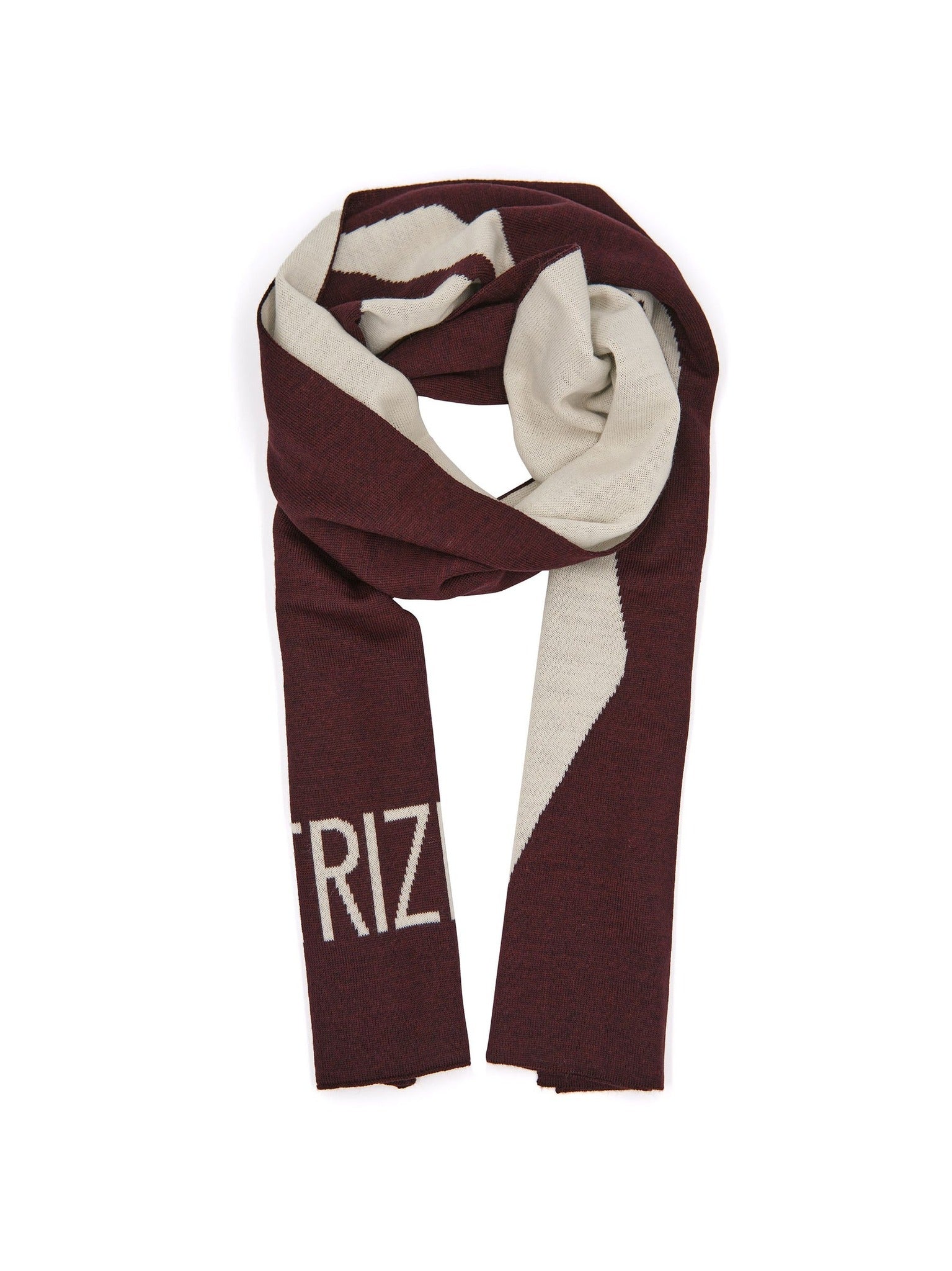 Patrizia Pepe scarf purple white