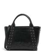 Afbeelding in Gallery-weergave laden, Karl Lagerfeld  VILLE SM TOTE STUDS BLAC GOLD
