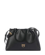 Afbeelding in Gallery-weergave laden, Pinko MINI CLUTCH NERO-ANTIQUE GOLD
