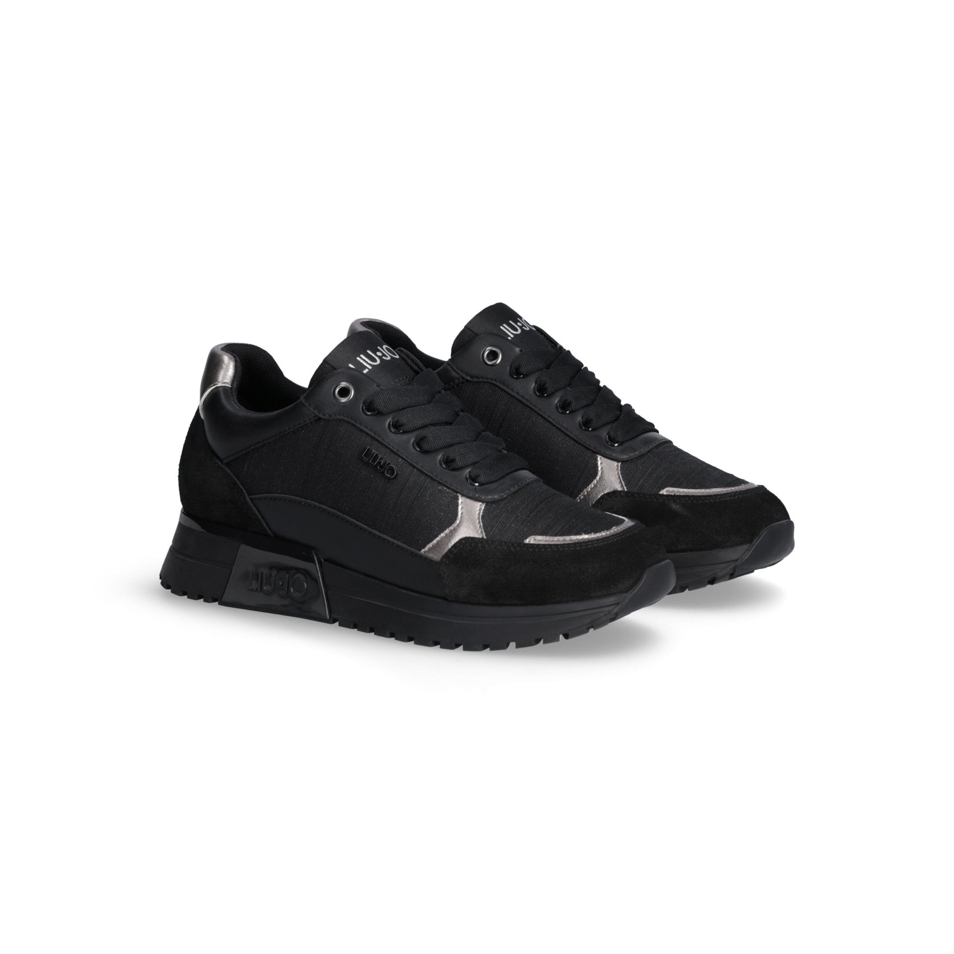 Liu Jo sneaker JOHANNA 01 - SNEAKER LUREX/SPREADING BLACK