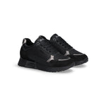Afbeelding in Gallery-weergave laden, Liu Jo sneaker JOHANNA 01 - SNEAKER LUREX/SPREADING BLACK
