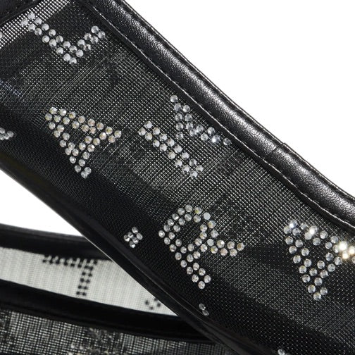 Karl Lagerfeld Kerrie rhinestone sling