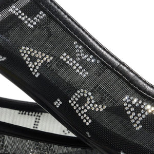 Karl Lagerfeld Kerrie rhinestone sling