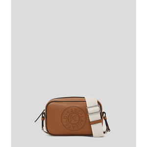 Karl Lagerfeld camera bag perforated