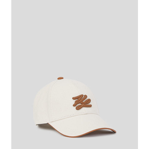 Karl Lagerfeld cap Autograph natural