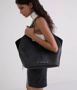 Karl Lagerfeld K/HARDWARE MD TOTE Black-Nickel