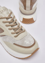 Afbeelding in Gallery-weergave laden, Liu Jo Maxi Wonder 97 Sneaker Calf Leather/Velvet Rope
