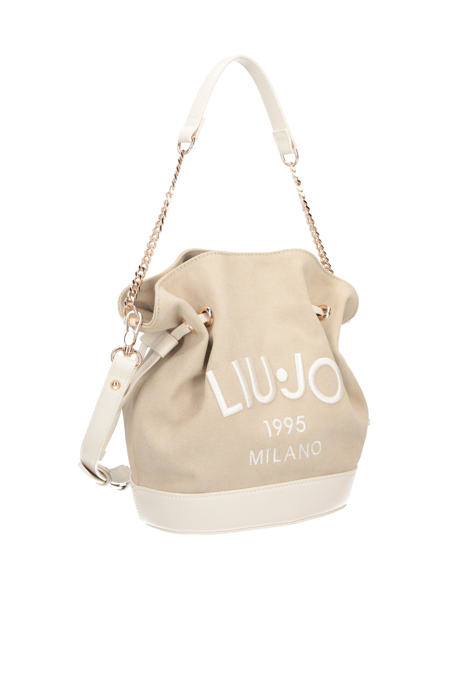 LIU JO BENA - BASKET BAG-CREAM