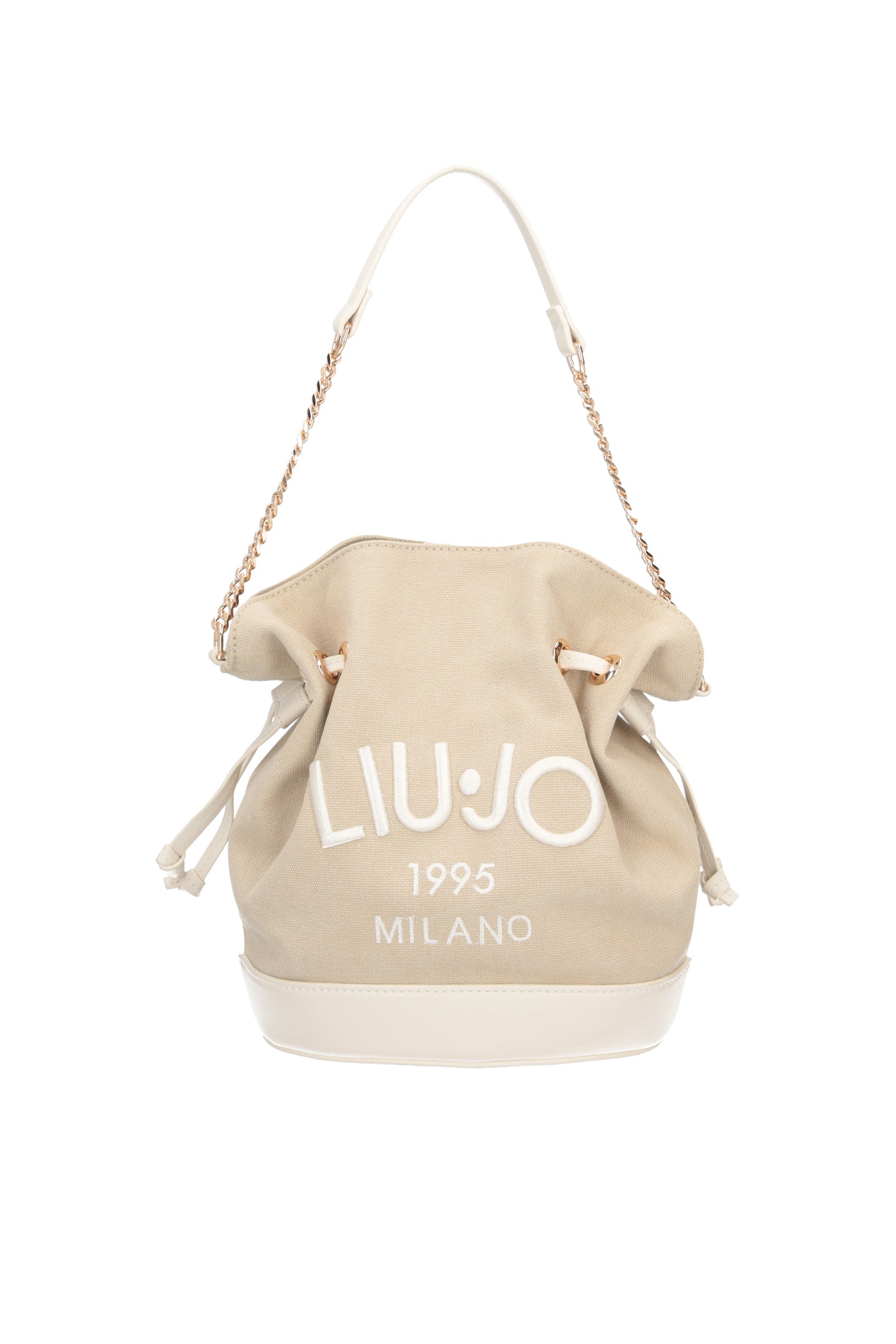 LIU JO BENA - BASKET BAG-CREAM
