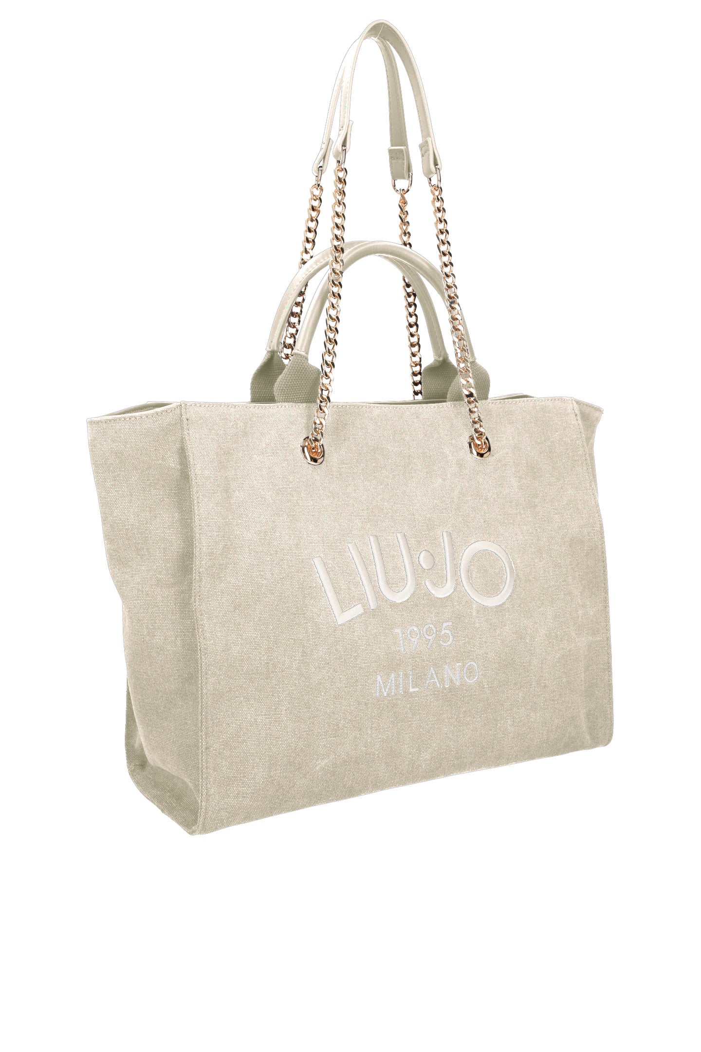 LIU JO BENA - SHOPPING BAG-CREAM