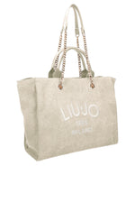 Afbeelding in Gallery-weergave laden, LIU JO BENA - SHOPPING BAG-CREAM
