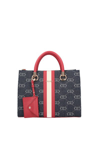 LIU JO MANH - BOSTON BAG-BLU DENIM