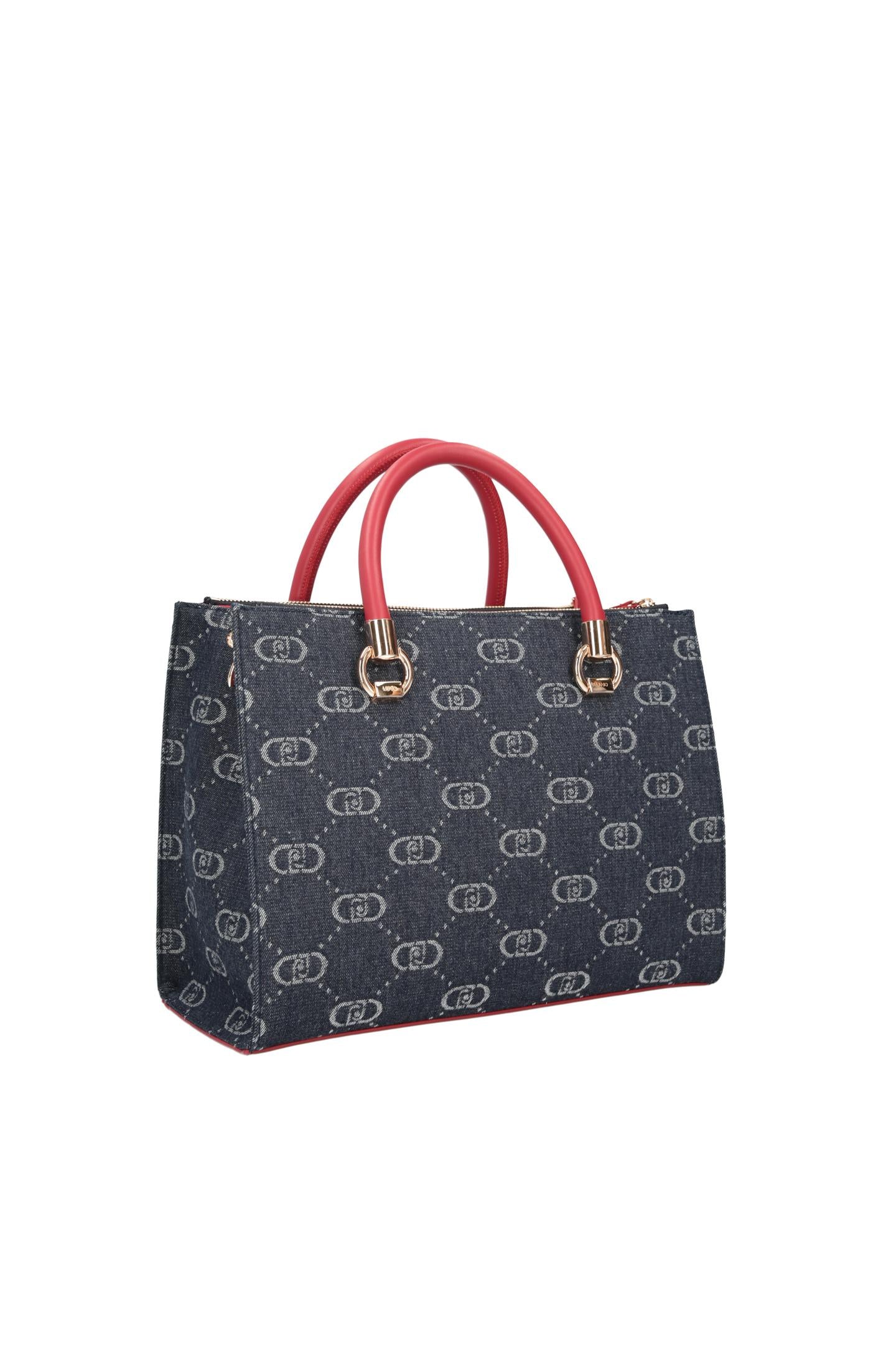 LIU JO MANH - BOSTON BAG-BLU DENIM