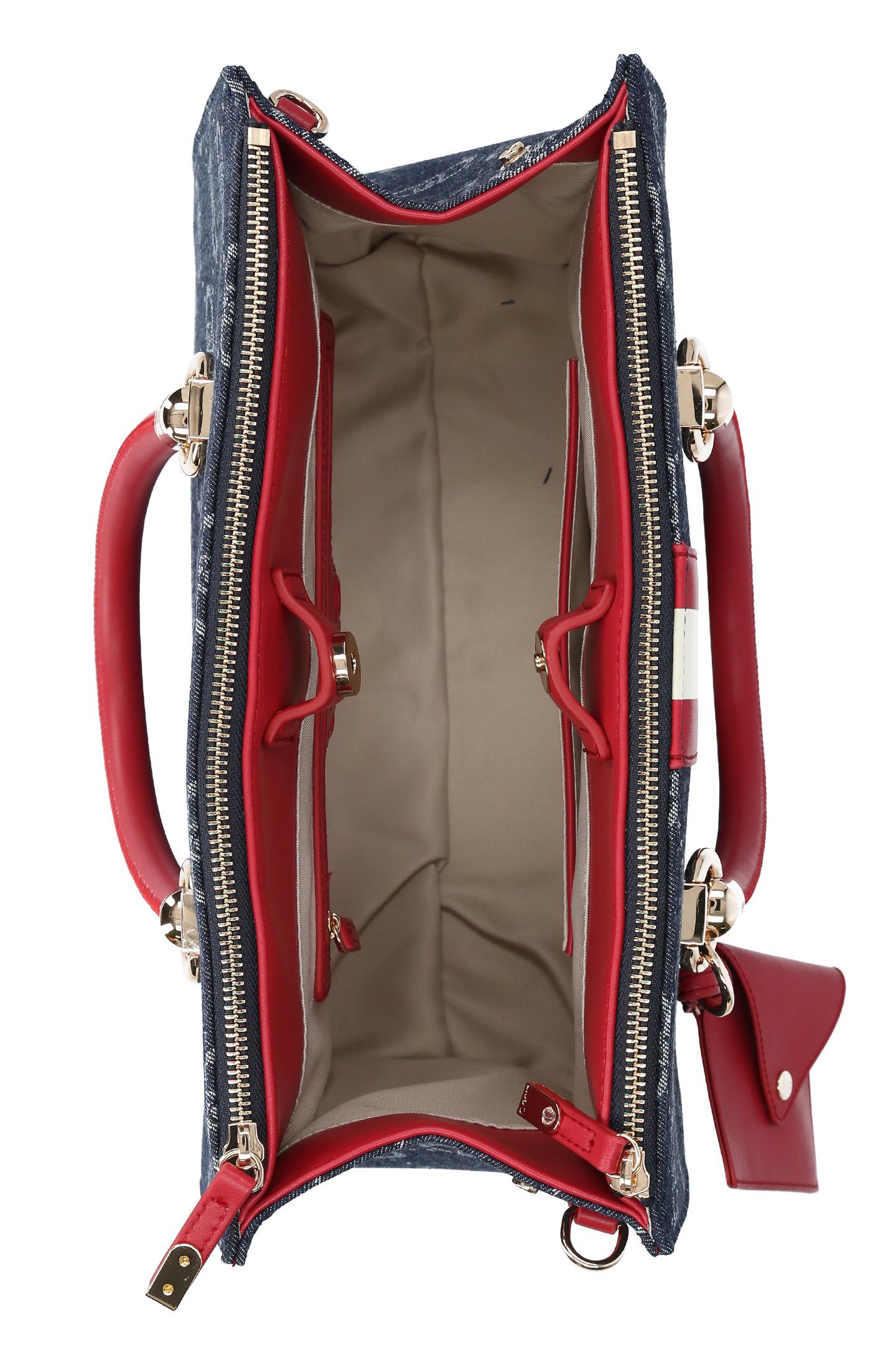 LIU JO MANH - BOSTON BAG-BLU DENIM