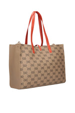 Afbeelding in Gallery-weergave laden, LIU JO DOBA - SHOPPING BAG-NATURAL BLACK
