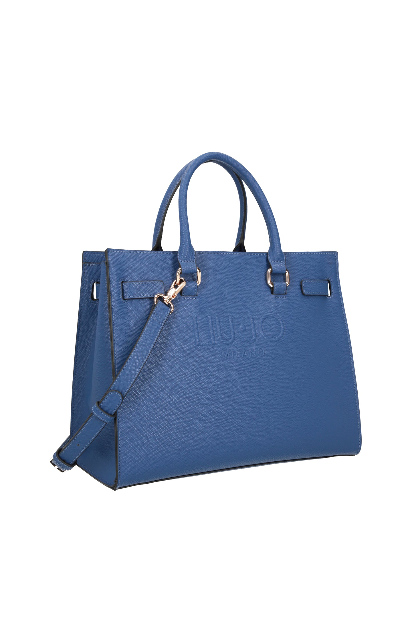 LIU JO HALONA - SHOPPING BAG-DUST BLUE