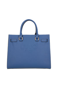 LIU JO HALONA - SHOPPING BAG-DUST BLUE