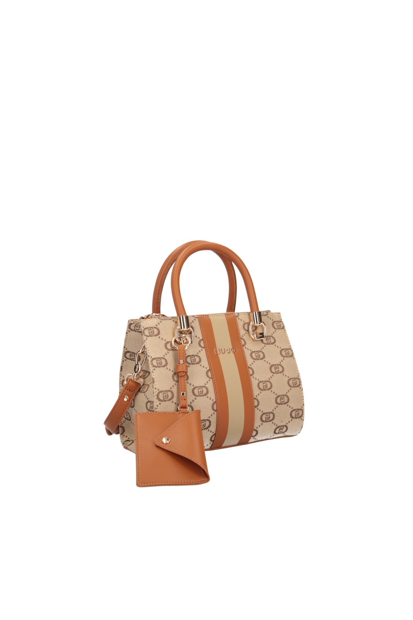 LIU JO MANH - BOSTON BAG-NATURAL