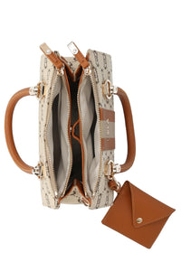 LIU JO MANH - BOSTON BAG-NATURAL