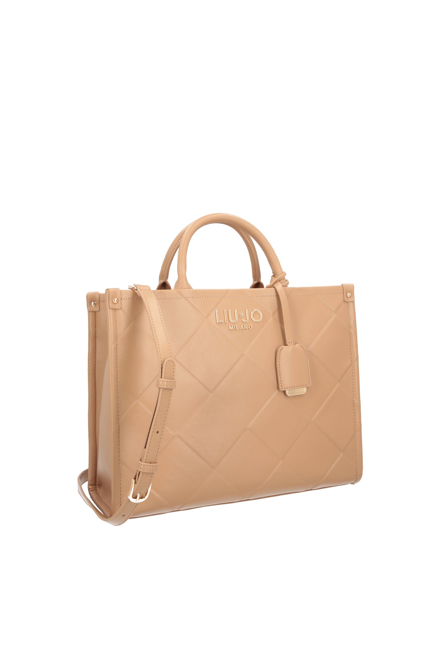 LIU JO RIDHI - SHOPPING BAG-CAMMELLO
