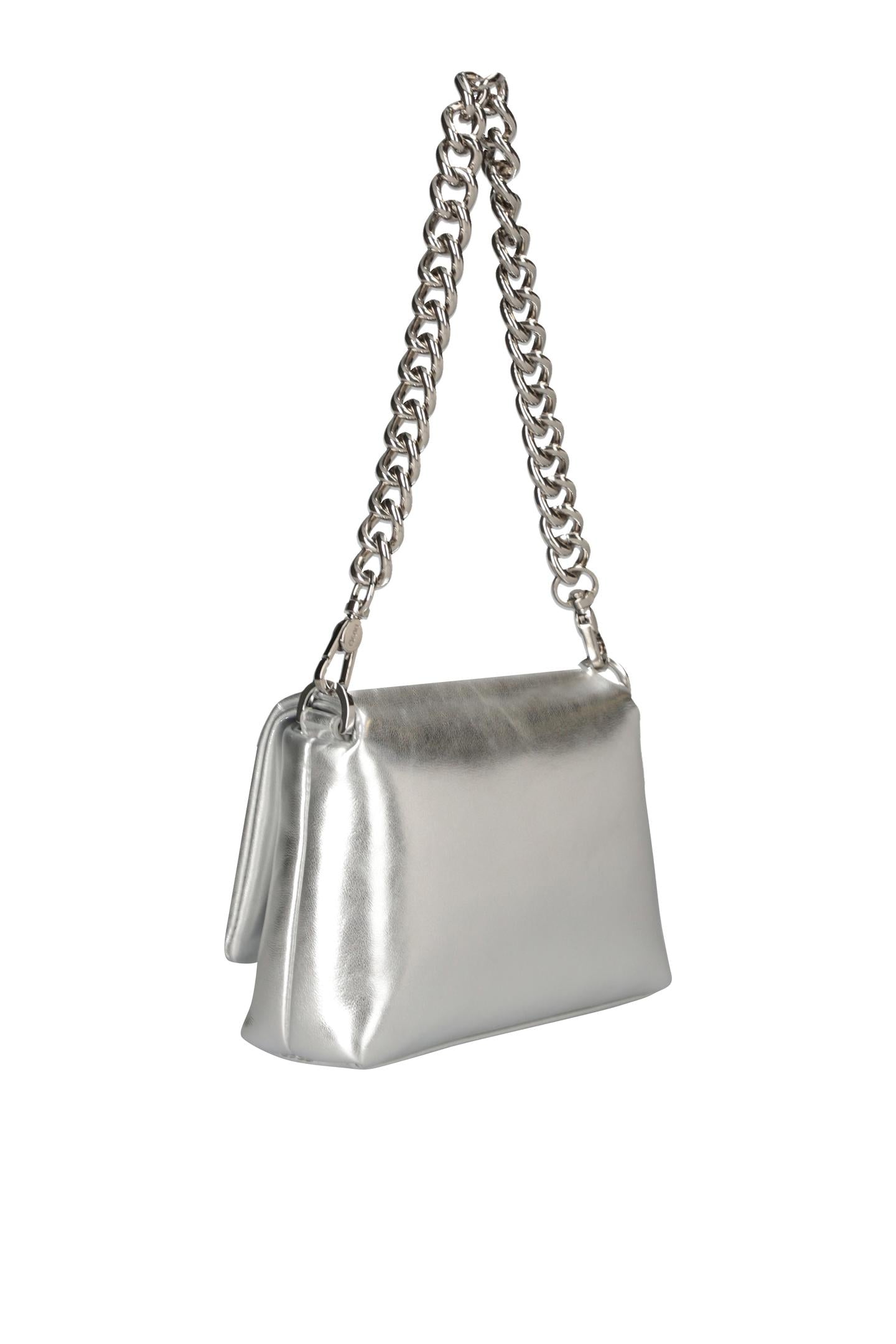 LIU JO LAPUFFY - CROSS OVER-SILVER