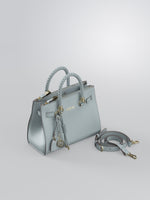 Afbeelding in Gallery-weergave laden, LIU JO MANH - BOSTON BAG- CLOUD

