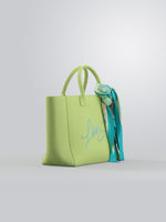 Afbeelding in Gallery-weergave laden, LIU JO PLENTIA - SHOPPING BAG ACID GREEN
