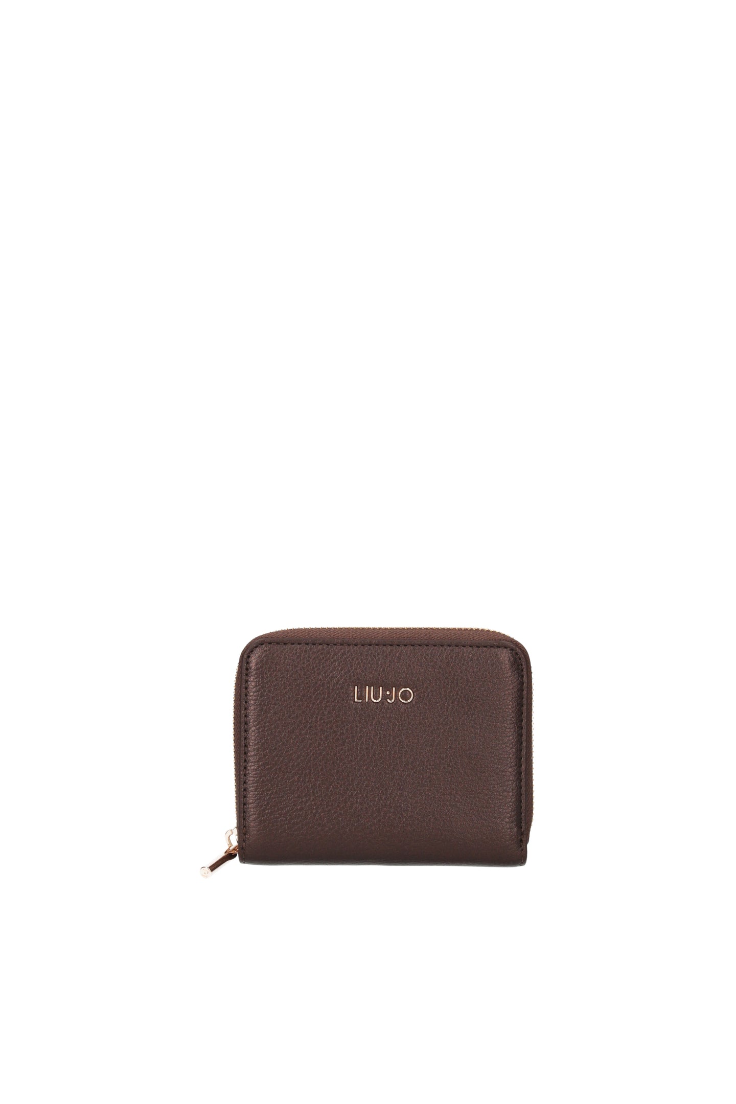 LIU JO CALIWEN - WALLET   BROWN STONE MET