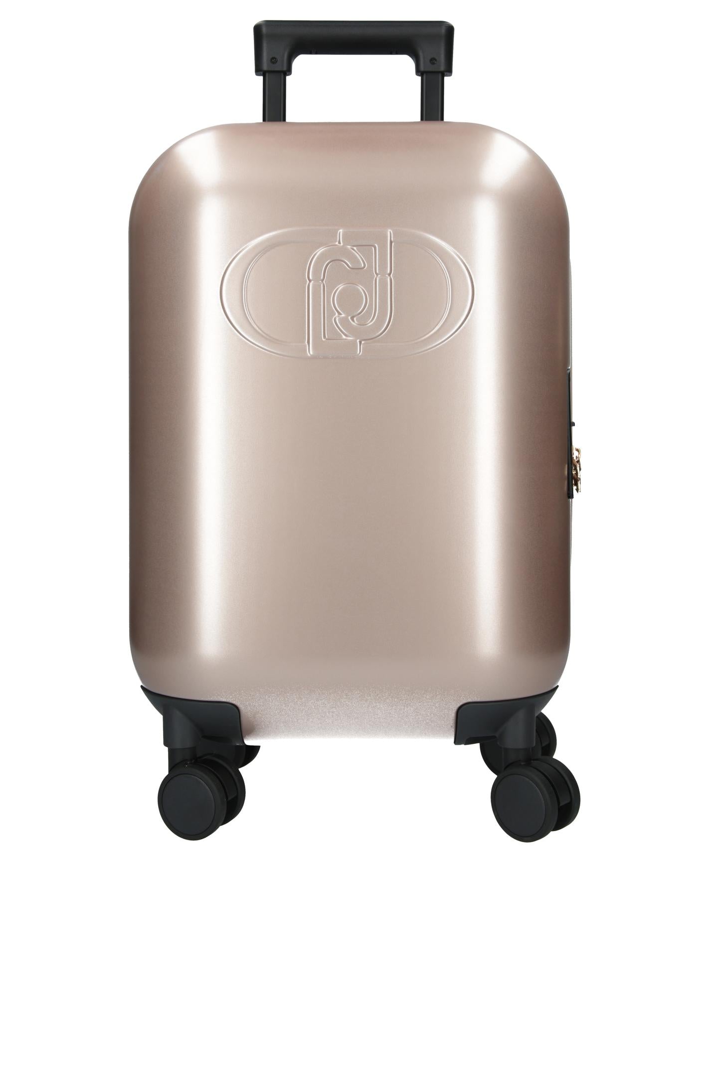 LIU JO TRAVEL - TRAVEL BAG  ROSE SMOKE METALLIZZ