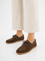 Afbeelding in Gallery-weergave laden, DWRS Berry Suede Dark Brown
