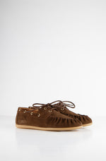 Afbeelding in Gallery-weergave laden, DWRS Berry Suede Dark Brown
