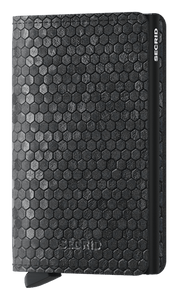 Slimwallet Hexagon Black