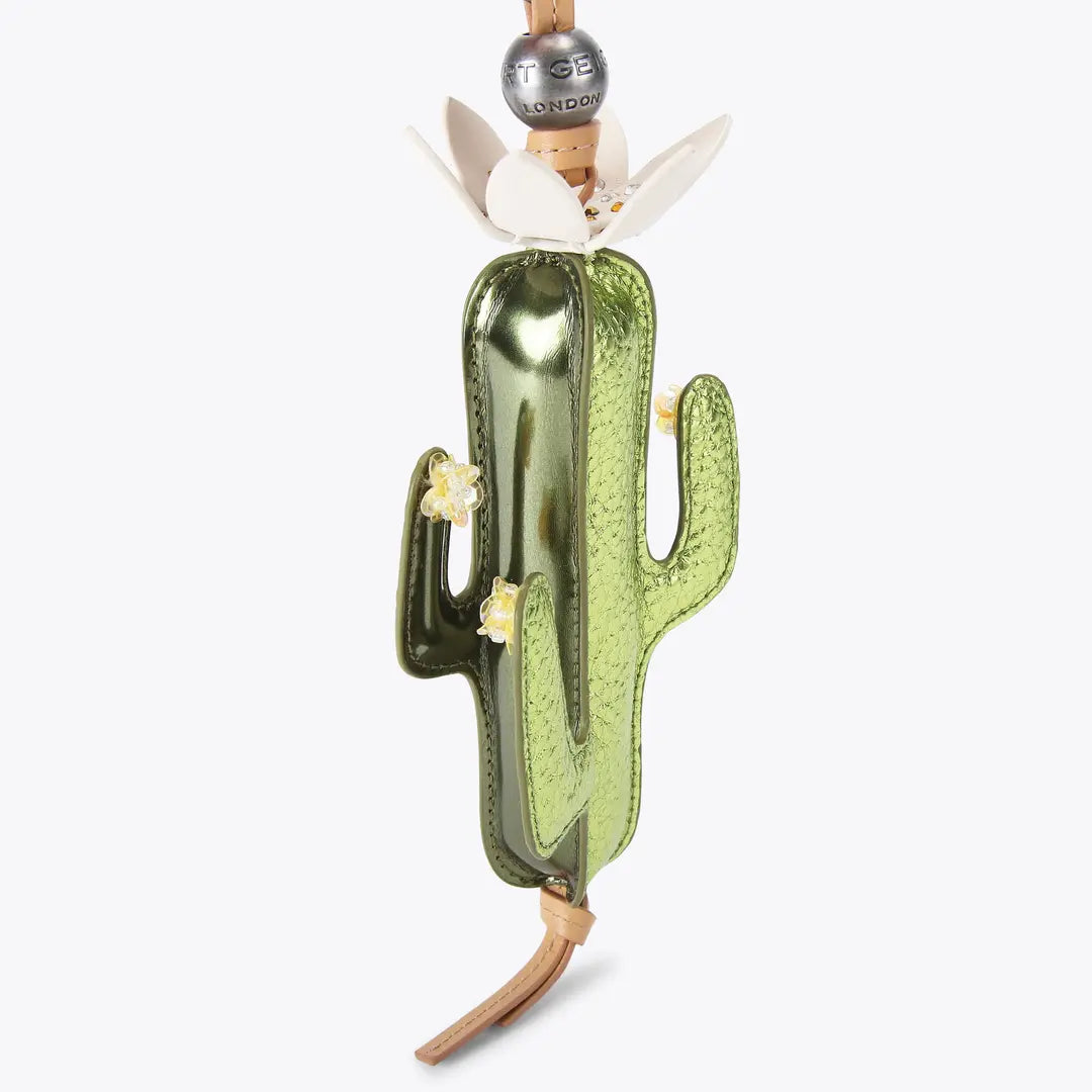 Kurt Geiger Cactus Charm Green Comb-Synthetic