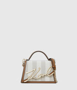 Afbeelding in Gallery-weergave laden, Karl Lagerfeld K/Signature 2.0 MD CB Herr CNV Natural Canvas Tan
