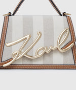 Afbeelding in Gallery-weergave laden, Karl Lagerfeld K/Signature 2.0 MD CB Herr CNV Natural Canvas Tan

