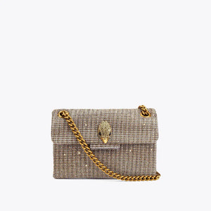 Kurt Geiger Fabric Mini Kensington V-Beige-Fabric
